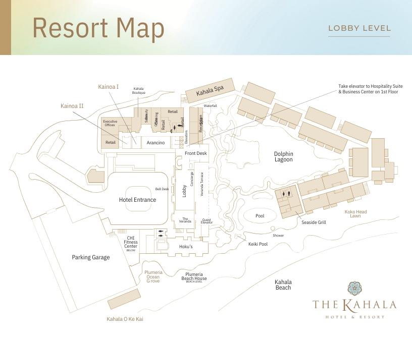 Kahala Resort Map