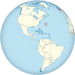 A map of Bermuda. A map of Bermuda.