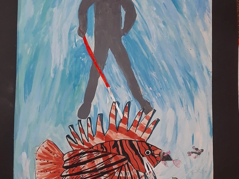Art Contest Submission for reducing Lionfish