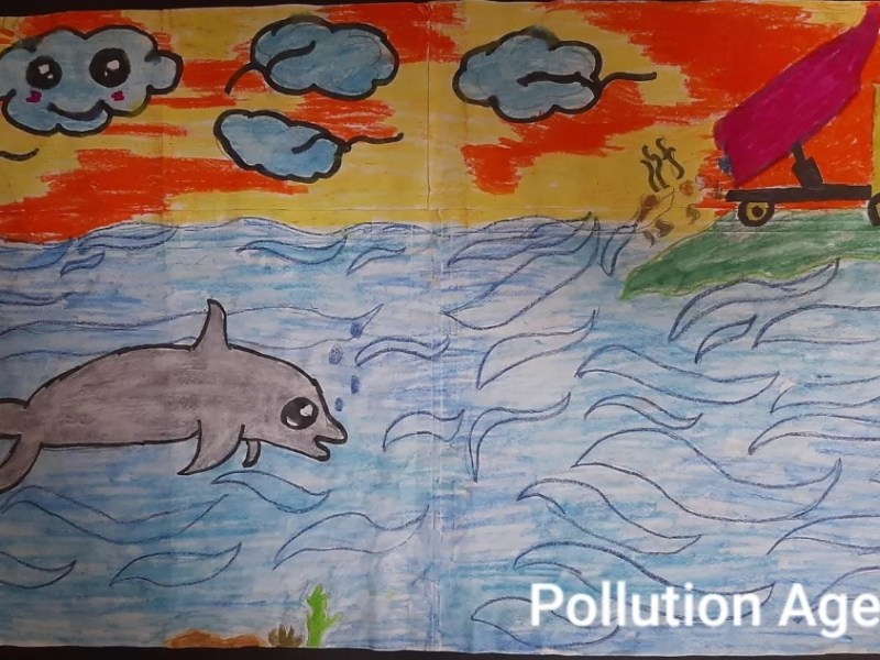 Art Contest Submission about Ocean Pollution