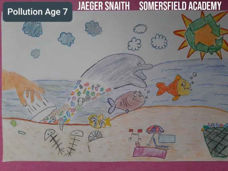 Art Contest Submission for Pollution and how it affects the Ocean