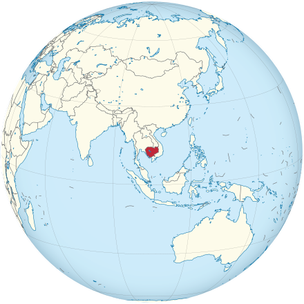 Cambodia map
